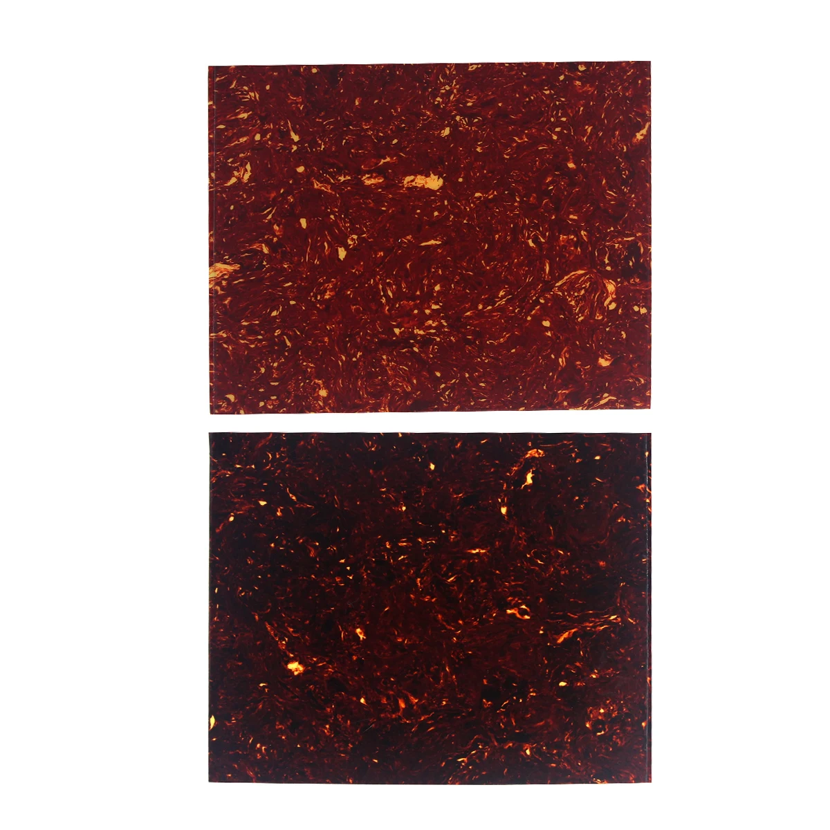 FLEOR 2 шт., черепаховая целлулоидная самоклеящаяся пустая накладка для акустической гитары, материал, наклейка 20x17 см