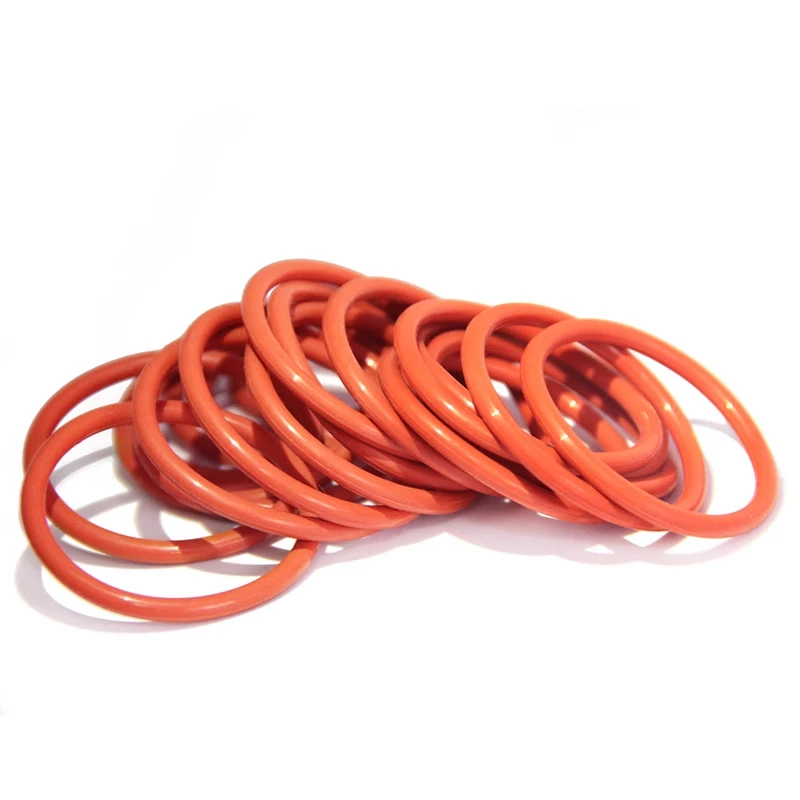 

20Pcs Red Silicone O-ring Seal Thickness 3mm Gasket OD40-55mm Suitable For Home Decoration Suitable For Home Decoration
