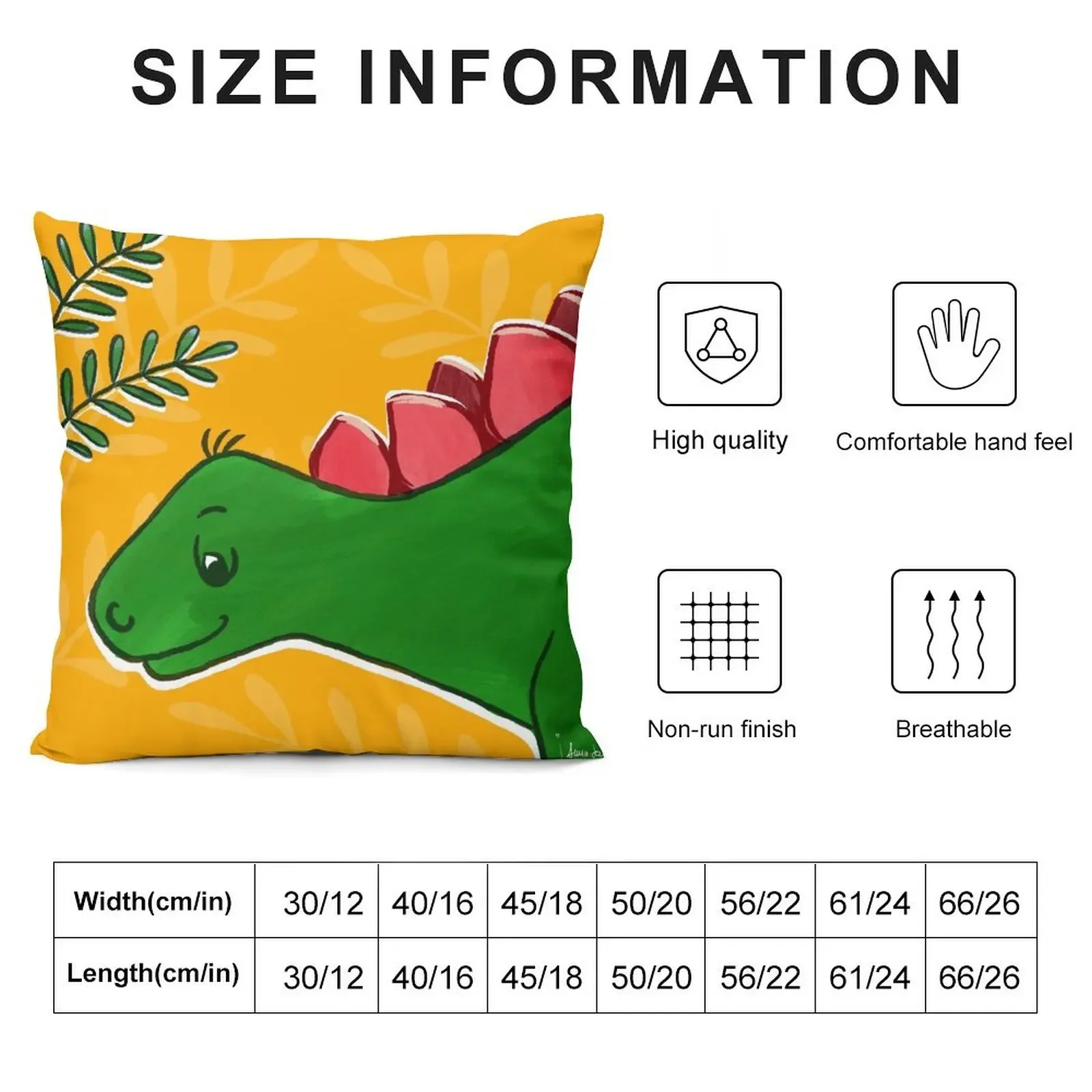 Little Stegosaurus Throw Pillow Pillows Aesthetic christmas pillowcases pillow