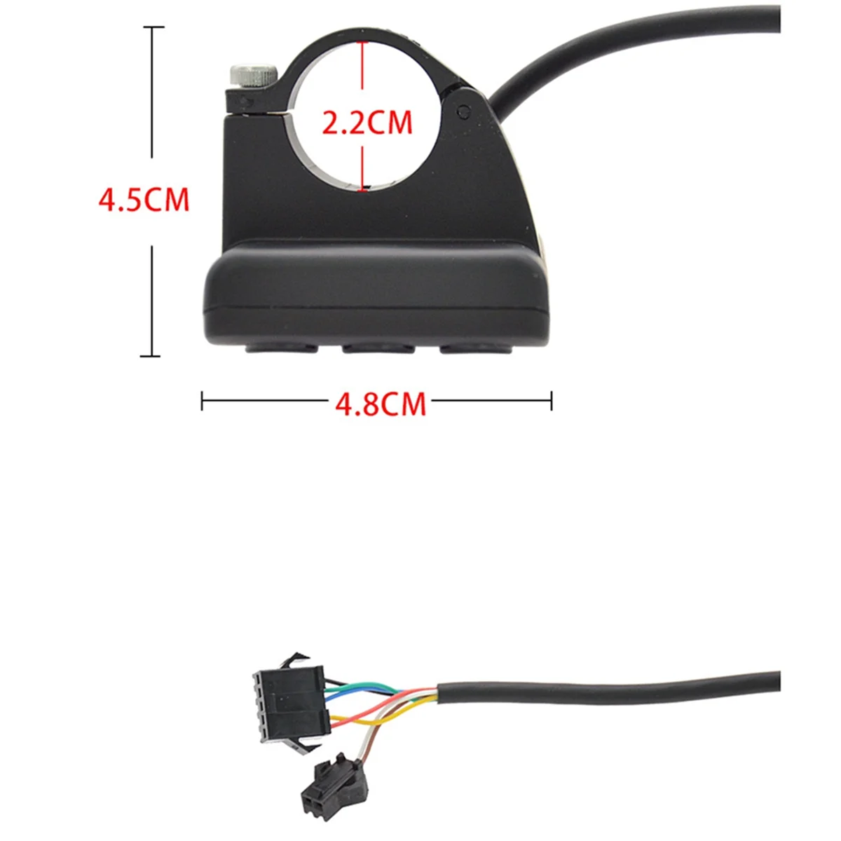 

2025 + S866 Дисплей для электрического велосипеда 24 В/36 В/48 В Цветной ЖК-экран SM Ebike Приборная панель управления скутером с электроприводом