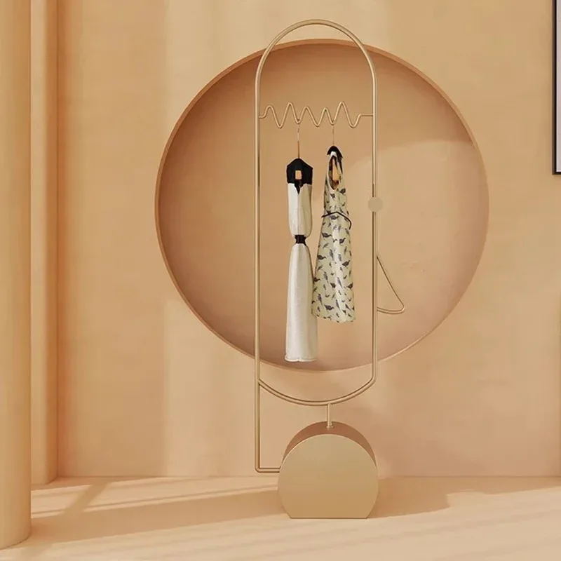 Standing Modern Clothes Hanger Saving Garment Bedroom Garden Clothes Hanger Minimalist Jacket Colgador De Ropa Hallway Furniture