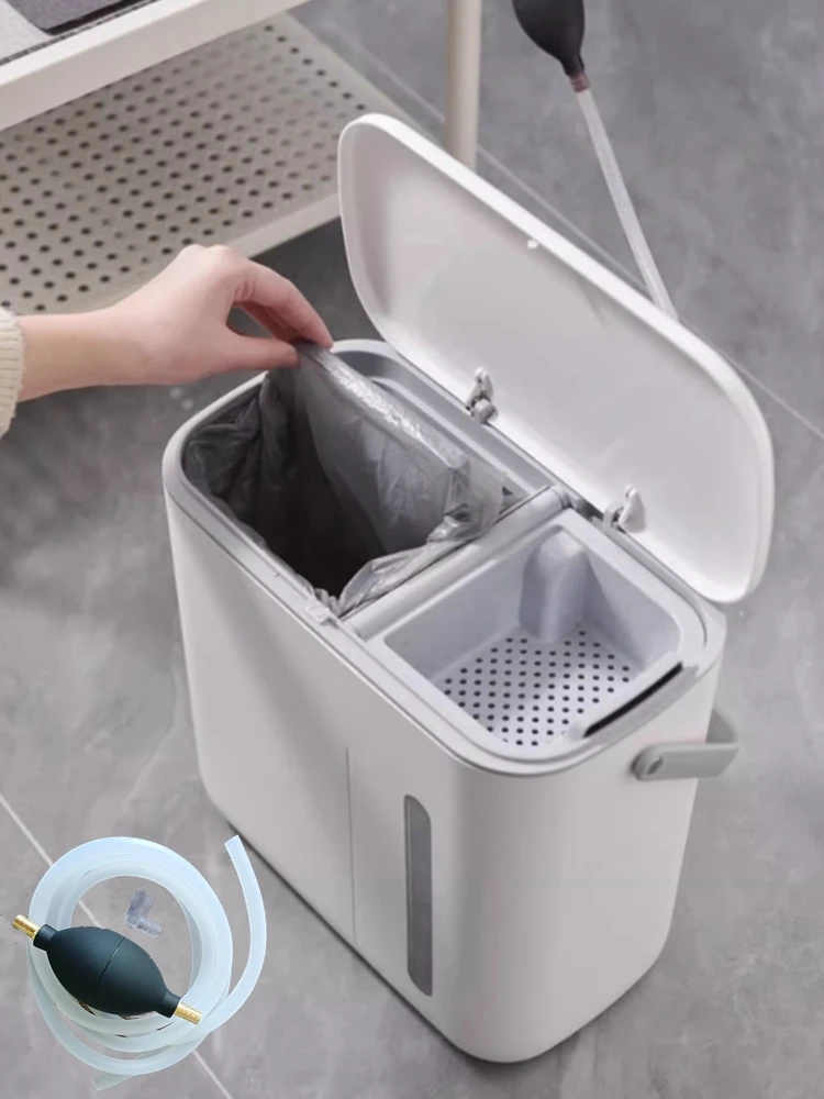 

Chinese Sle Two-In-One Tea Water Buet Tra Can Tea Wastewater Buet Tea Table Waste Disposal Bin Tea Le Tra Can