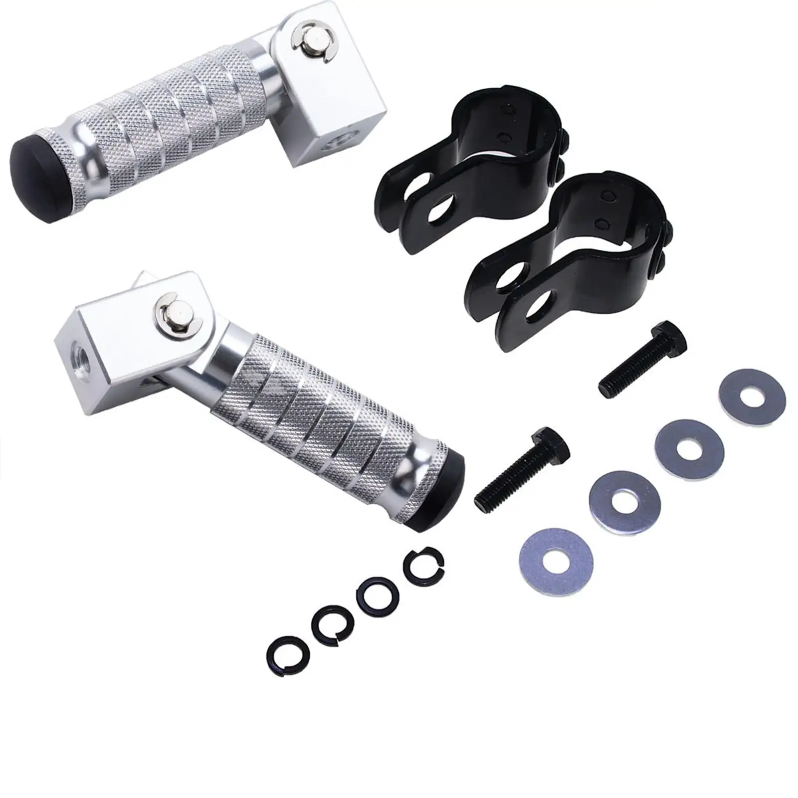 

Premium Aluminum Motorcycle Footrests Folding Pedal Board Anti Slip Easy Install for BMW S1000RR 2023