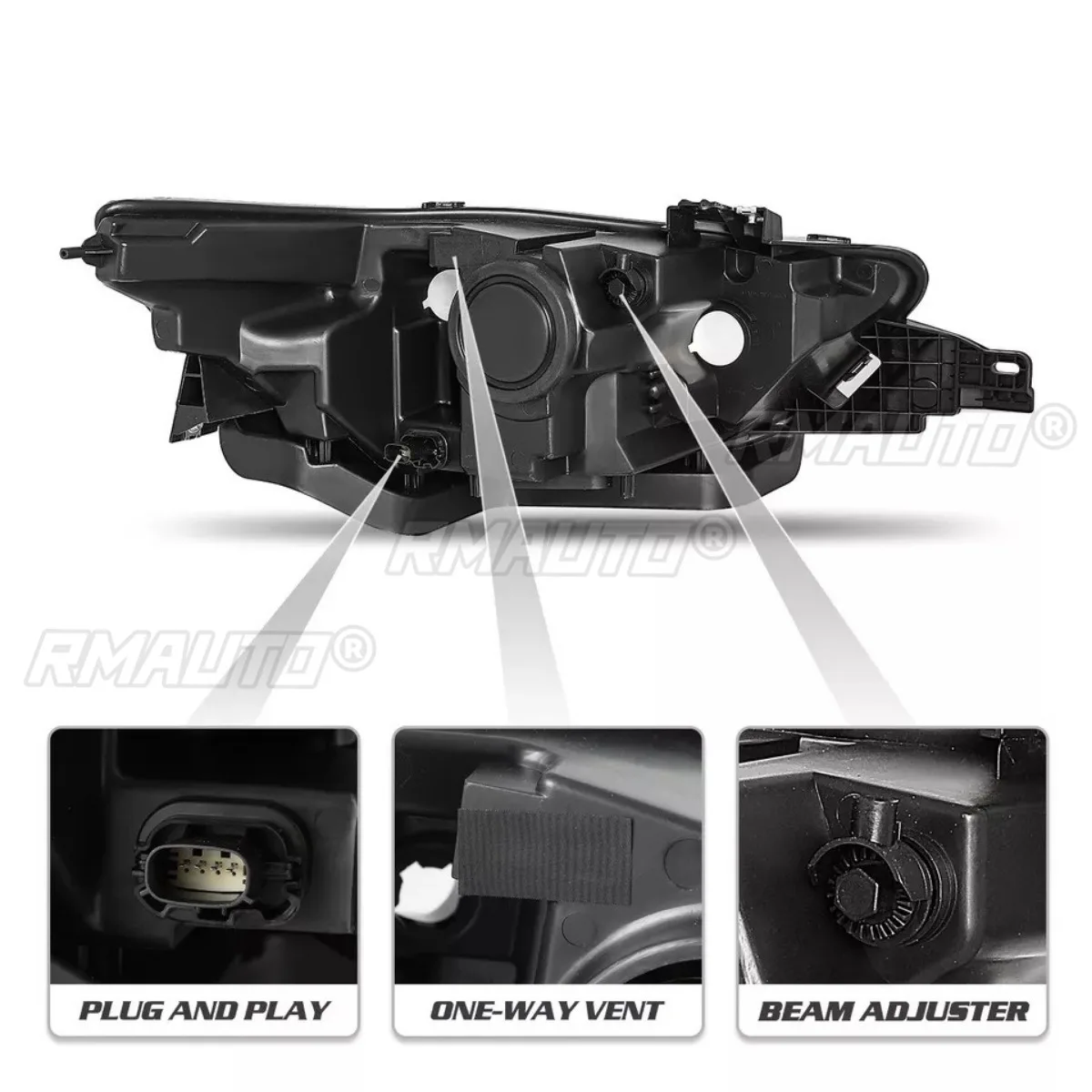 

For Ford Taurus 2013-2014 Fog Lamp Daytime Running Light Waterproof Fog Lamp Car Headlight Assembly Modification DG1Z13008C