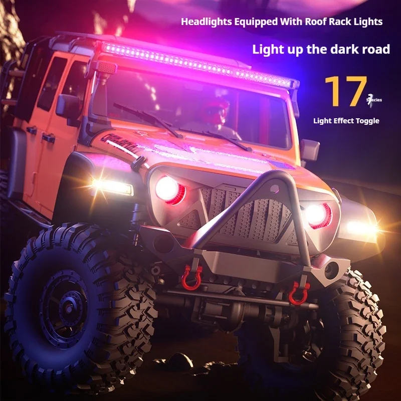 Uaktualnienie Huangbo R1011-R1014 Wrangler 1:10 Pełna skala 4x4 RC Car Toys Szybki pojazd terenowy Symulacja samochodu Zabawki Chłopcy Prezenty