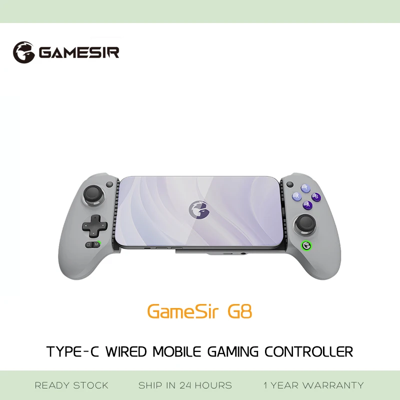 Galileo G8 Gamepad for mobile phone, game controller with Hall effect, Joystick for iPhone 15, Android mobile phone, cloud games