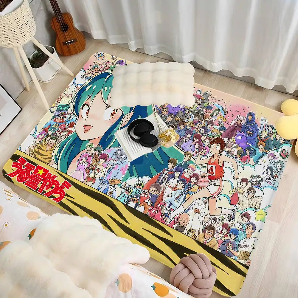 Urusei Yatsura Küchenmatte Kinderzimmer Schlafzimmer Dekoration Balkon Anti-Rutsch-Fußmatte Wohnzimmer Alfombra