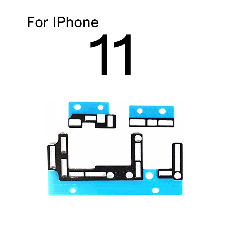 5set For iphone 11 Pro X XS Max XR 6s 7 8 Plus Mainboard inline Seat FPC Foam Mainboard Shield Heat Radiation Insulation Sticker