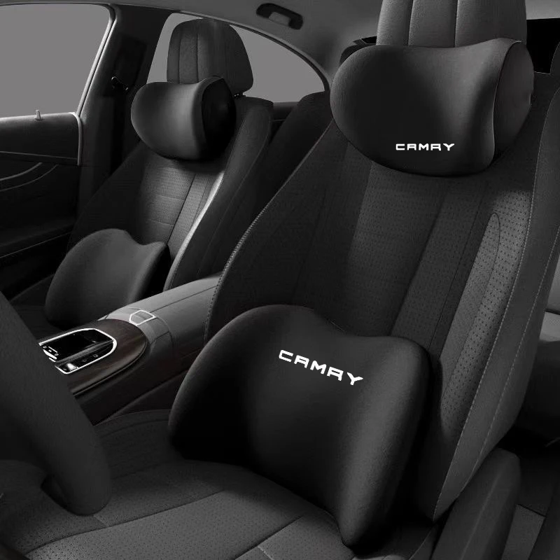 Automotive headrest/lumbar cushion Relieve neck cone and spine fatigue, suitable for  TOYOTA CRMRY car accessories