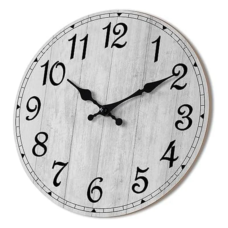 

Versatile Wall Clocks Operated Silent Non Ticking Clocks Decorative For Kitchen Bathroom, Living Room