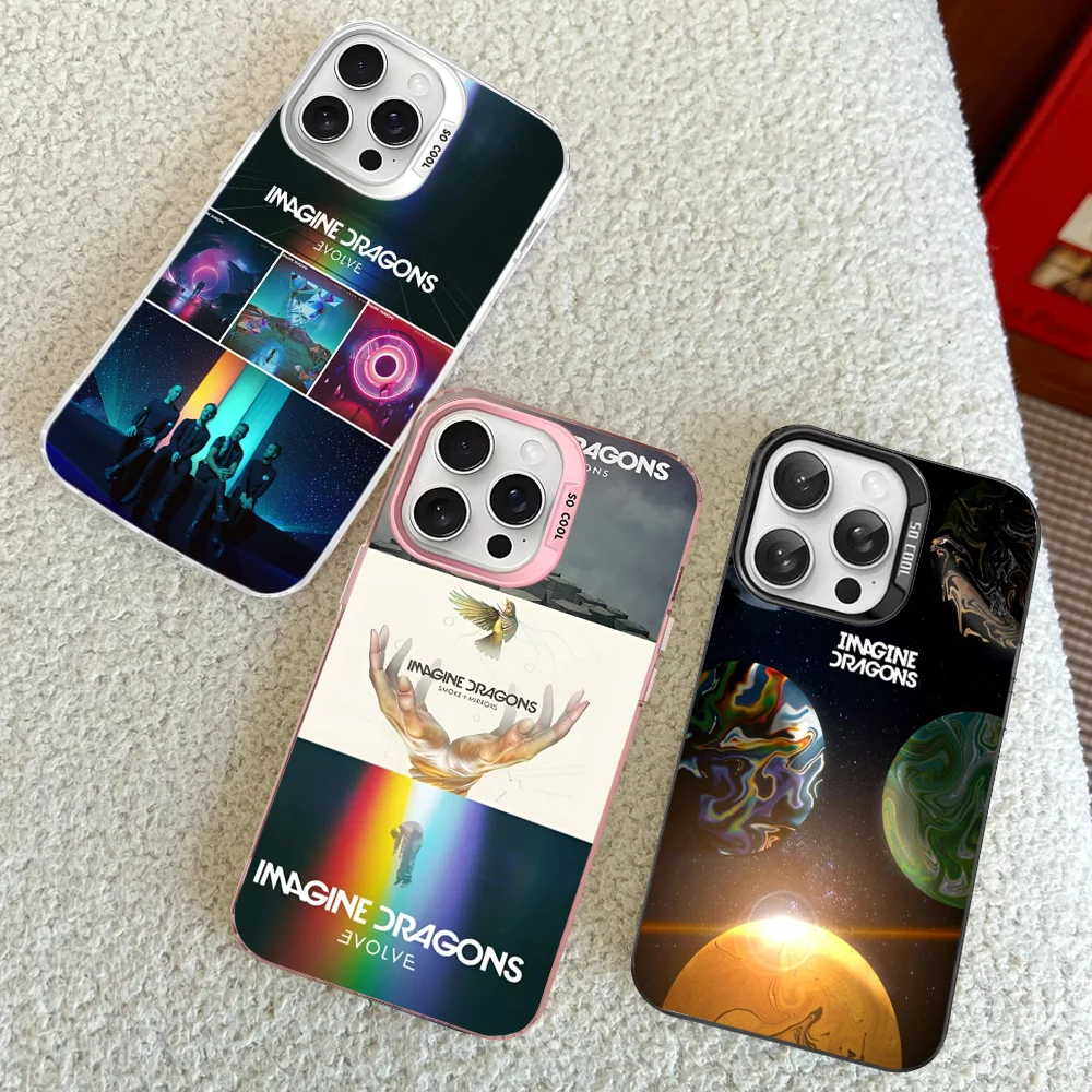 Imagine Dragons Phone Case For IPhone 16 15 14 13 12 11 Pro Max X XR XSMAX 8 7 Plus Matte Shockproof Back Cover