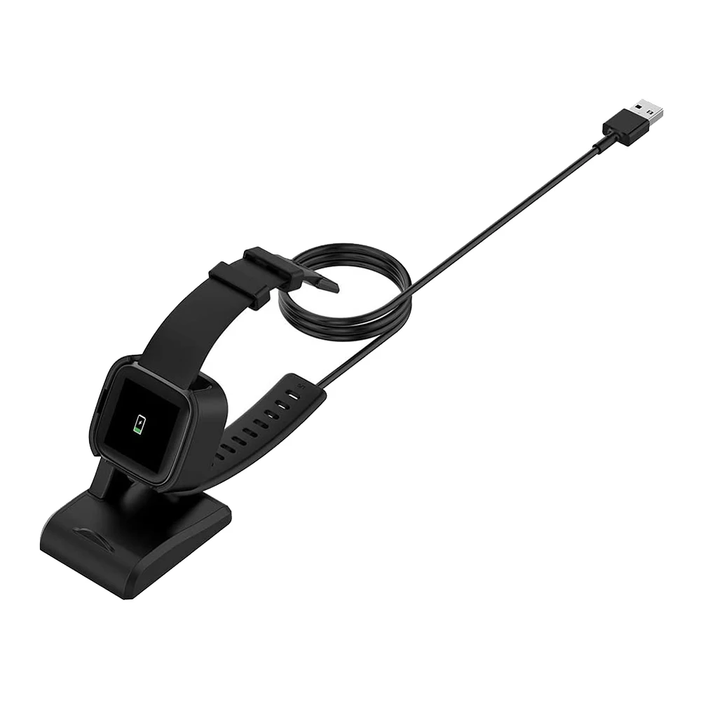 Compatible for Fitbit Versa 2 / Lite Smart Watch USB Charging Cable Station