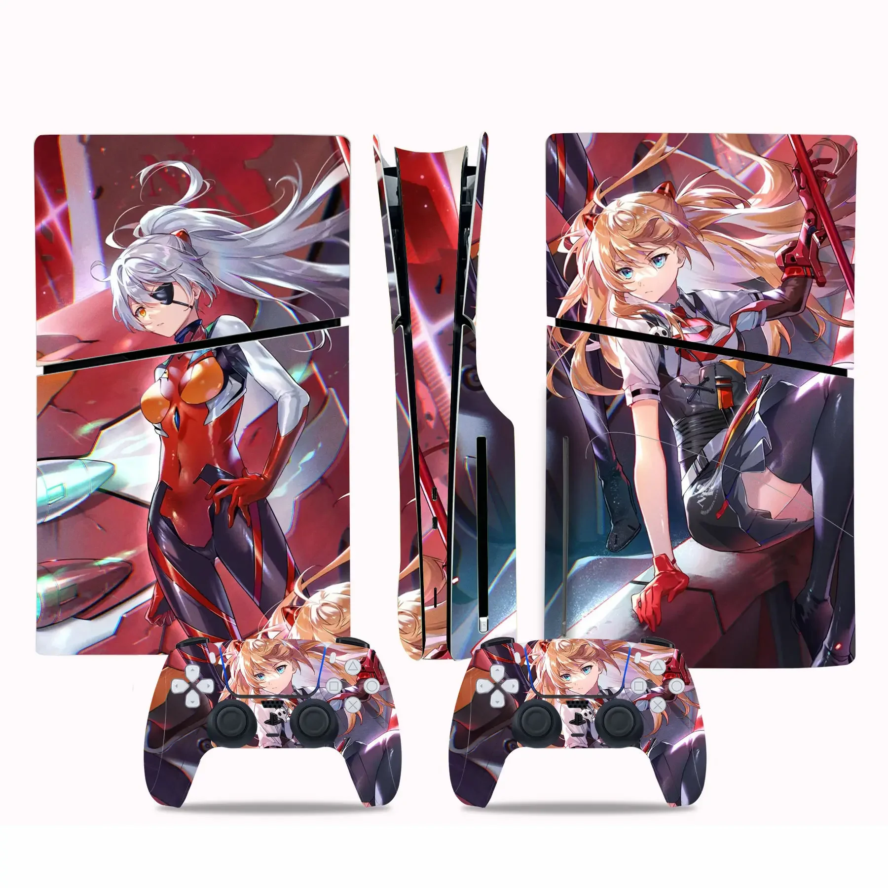 Personal P5 for PS5 Slim Disc Edition Skin Decal Cover for PS5 Slim disc Console and 2 Controllers PS5 slim Skin Sticker Vinyl