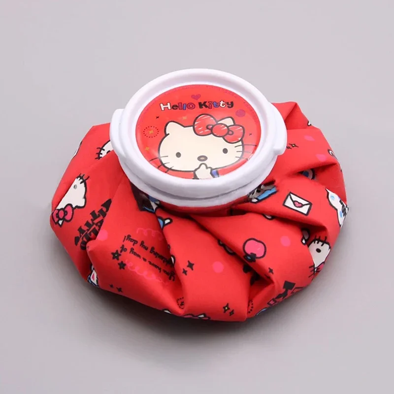 Hello Kitty Ice Pack Sanrio Miniso Cartoon Cold and Hot Compress Therapy Bag Ice Cake Water Injection Rapid Cooling Leak Proof