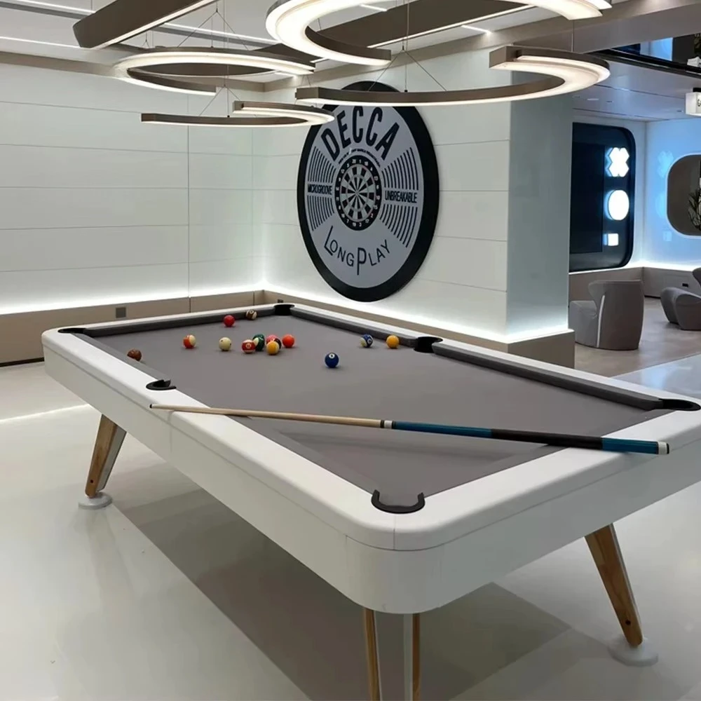 

Multi-function Convertible Table 5'6'' 3 In 1 , Pool Game, Ping Pong Game, Dining Desk, Home Indoor Entertainment Furniture