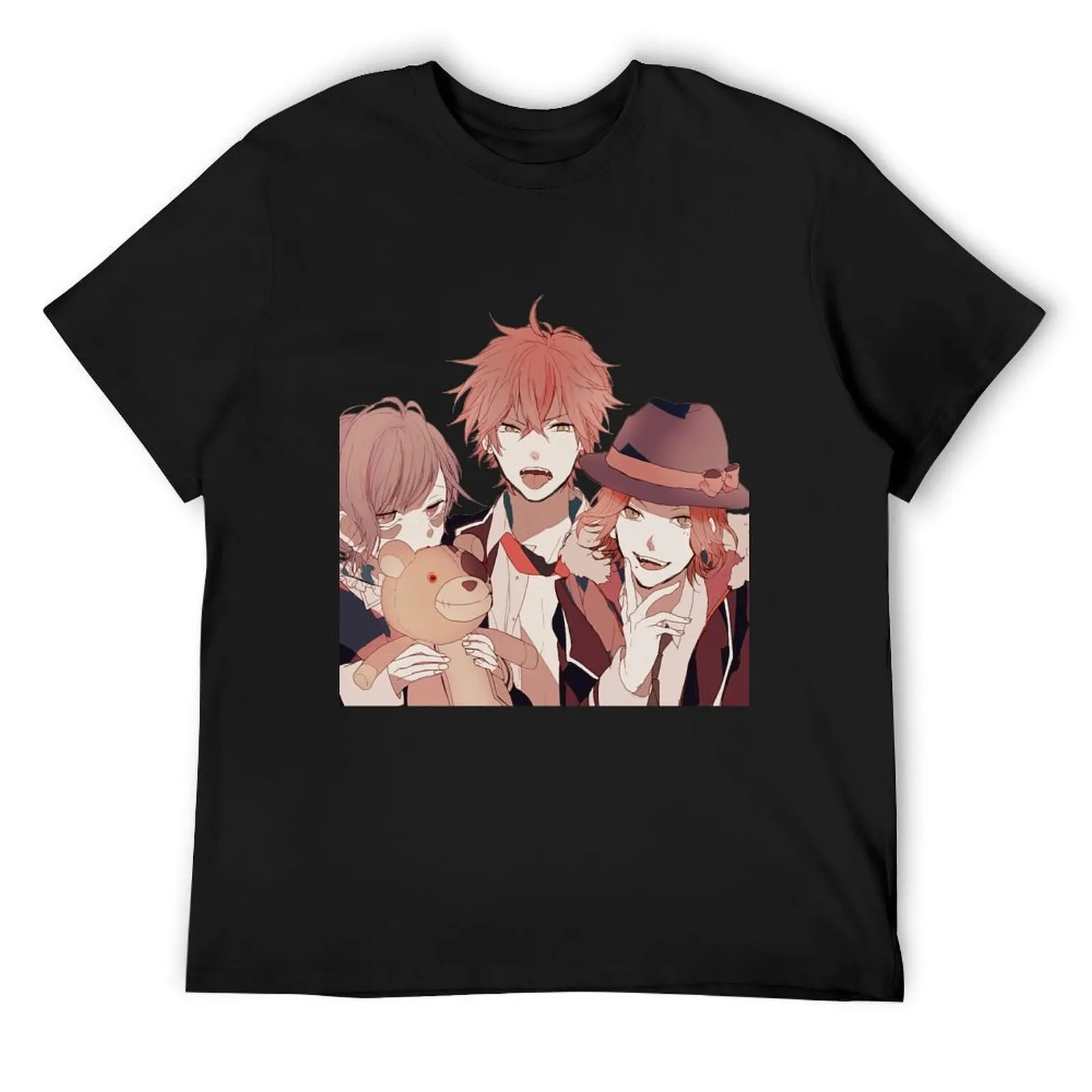 No escape - Diabolik Lovers T-Shirt quick-drying anime tshirt boys whites mens clothing