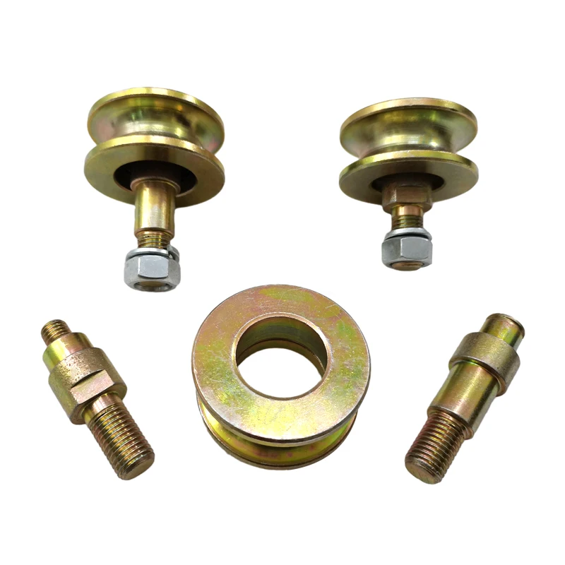 

Roller frame assembly, universal tower pulley sheet metal repair tool