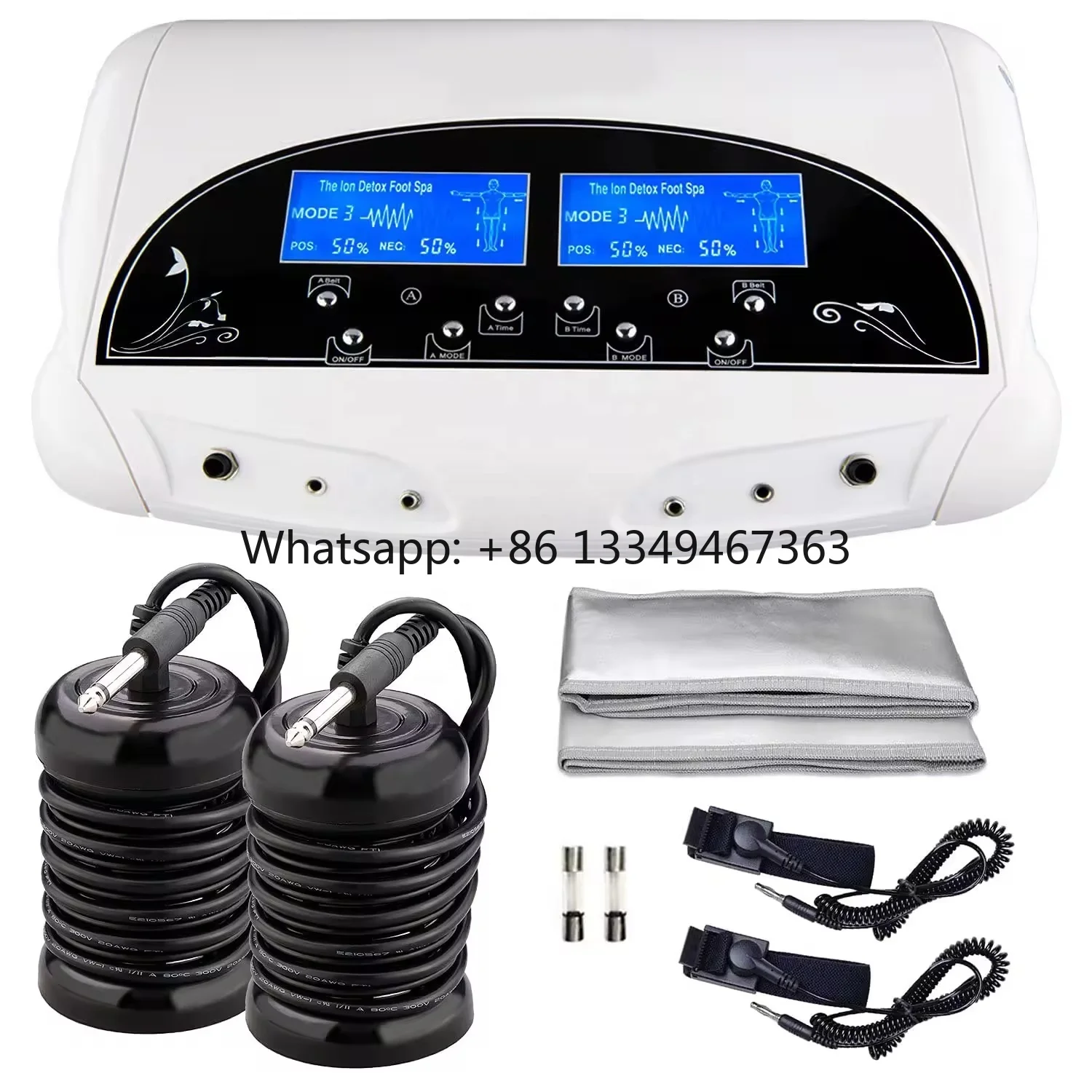 Hot Sell Dual Ionic Foot Bath Detox Professional Ionic Ion Detox System Foot Bath Spa Cleanse Detoxification