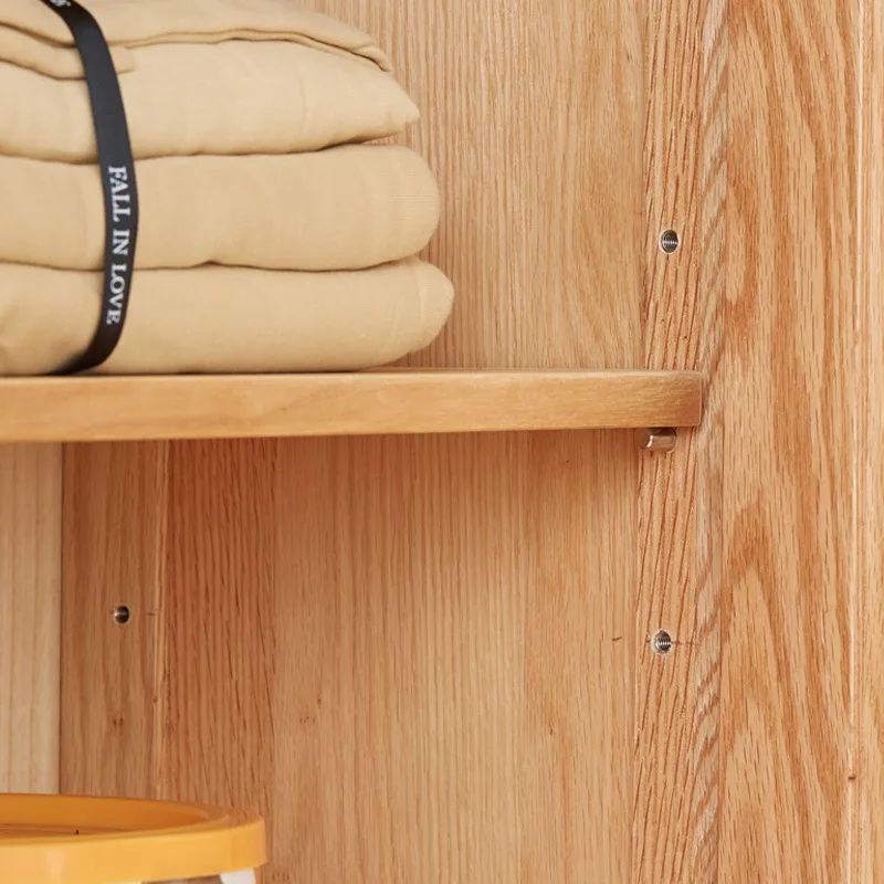 Скандинавский шкаф для хранения односпальной кровати из цельного дерева с героями мультфильмов для детей и подростков, встроенный у стены, минималистичная кровать