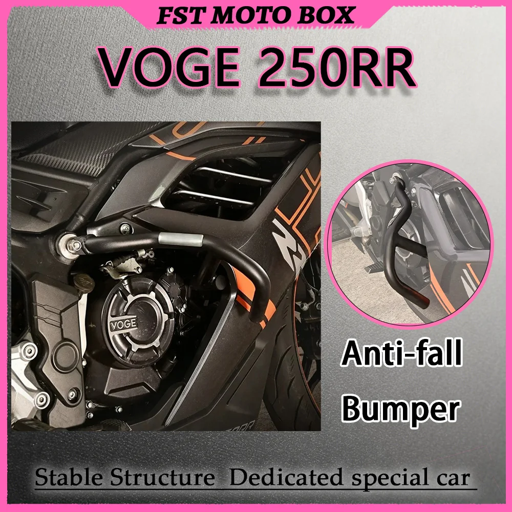 FOR VOGE 250RR Full Guard Bolt-On Crash Bar Pressure-Resistant Anti-Collision Buffer Bumper Precision-Fit Motorcycle Accessories