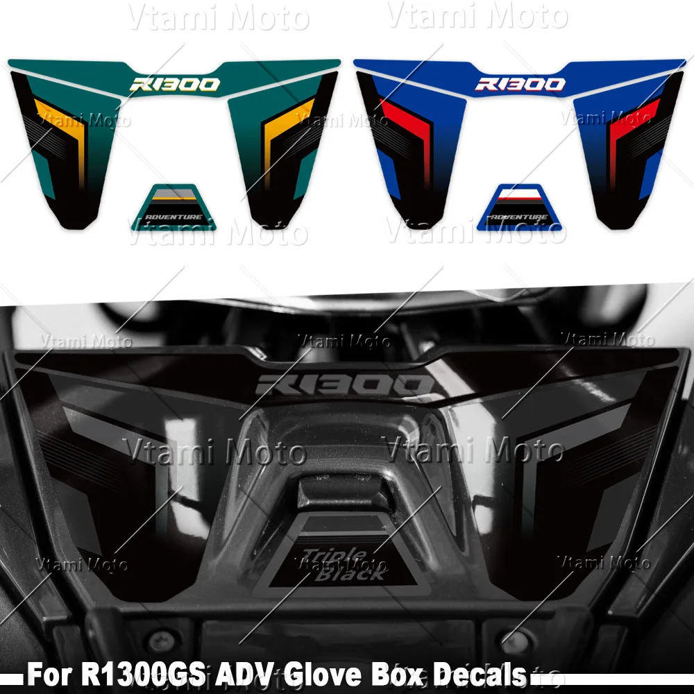 

Защитные наклейки для мотоциклетного бокса (ящика для перчаток) для BMW R 1300 GS Adventure R1300 GS ADV Triple Black Trophy 2025 2026