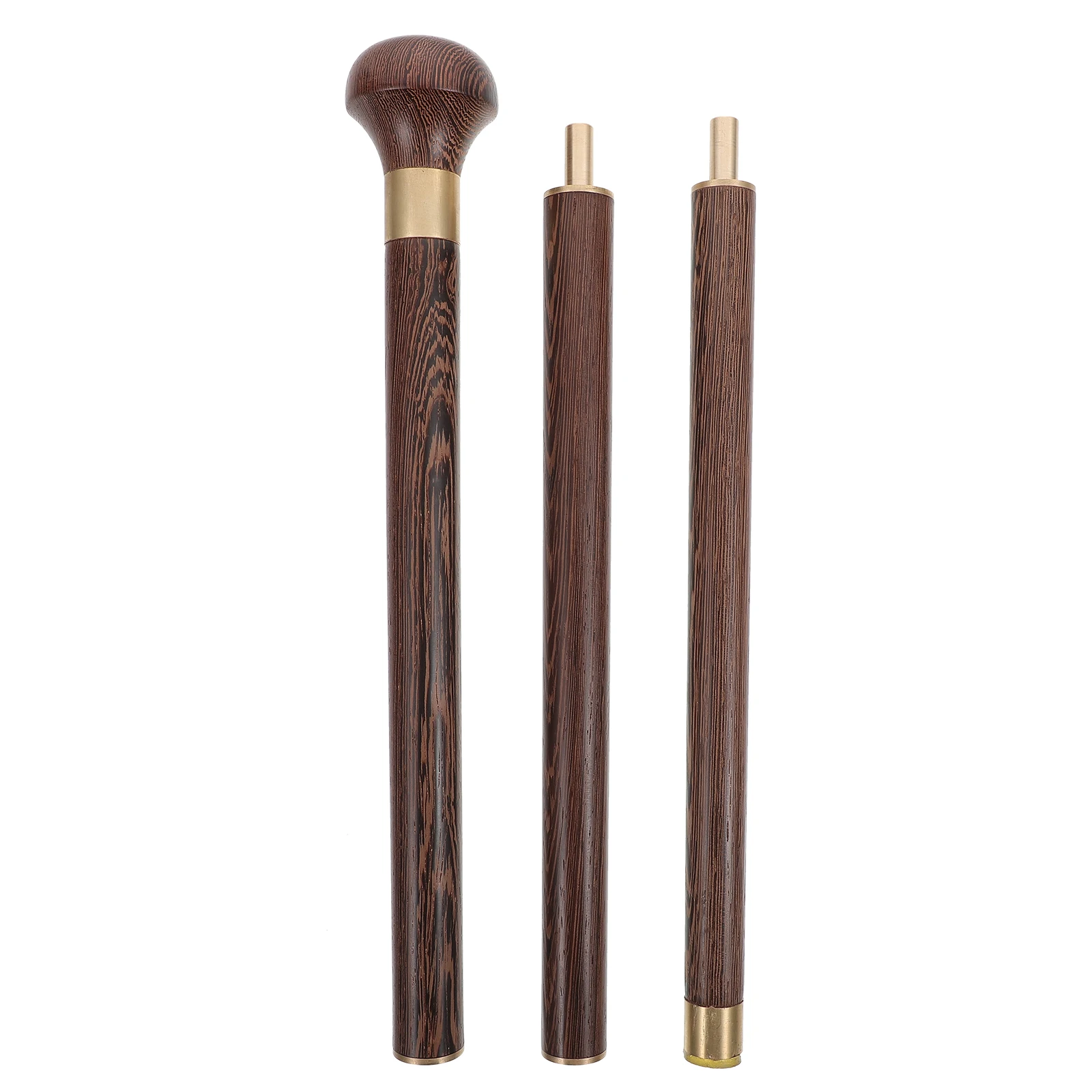 

Chicken Wing Wood Crutch Walking Detachable Cane Elderly Rod Portable Hiking Sticks Practical Durable