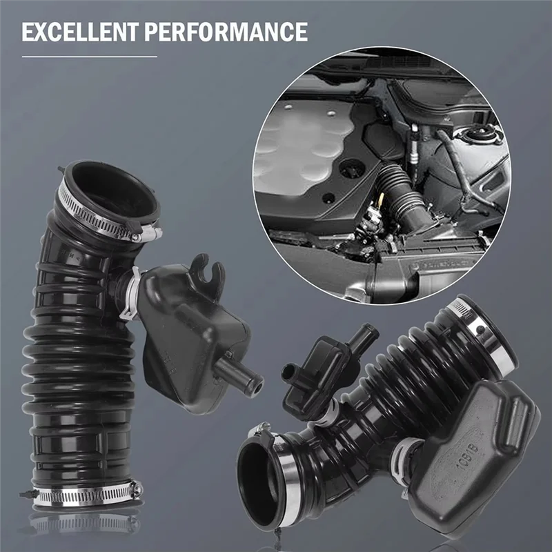 

AR-2Pcs Driver & Passenger Side Air Cleaner Intake Hose For Infiniti FX35 2009-2012 16576-1CB0A