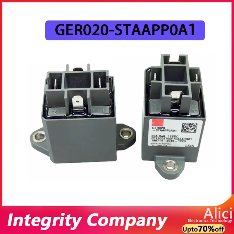 1PCS Originale GER010-STAAPP0B01 10A GER020-STAAPP0A01 20A relè DC ad alta tensione automobilistico