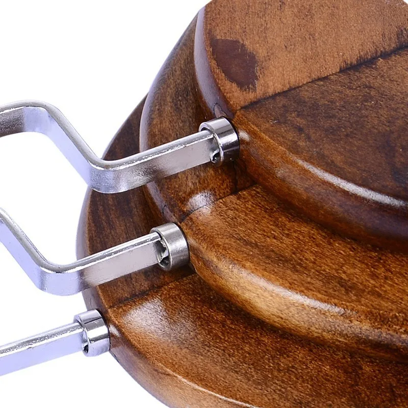 Thickened Solid Wood Clothes Hanger Non Slip Garment Rack Matching Trouser Holder For Hotel Household Wardrobe Clothes Storage 4