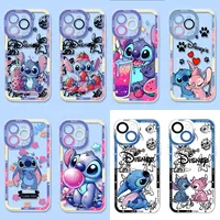 Disney Stitch Angel Cute Phone Case For Xiaomi Redmi Note 13 12 14 Pro Plus 5G 4G 12S 14C 13C 12C 10C 11 10 10S 11S A2 A1 A3