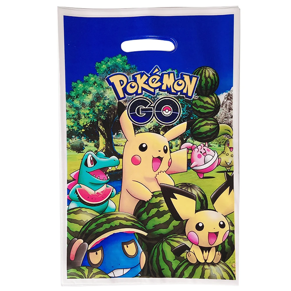 

Pokemon Gift Bags Candy Bag Children Birthday Party Supplies Packing Things Party Decoration Baby Shower Festivel Famliy Event