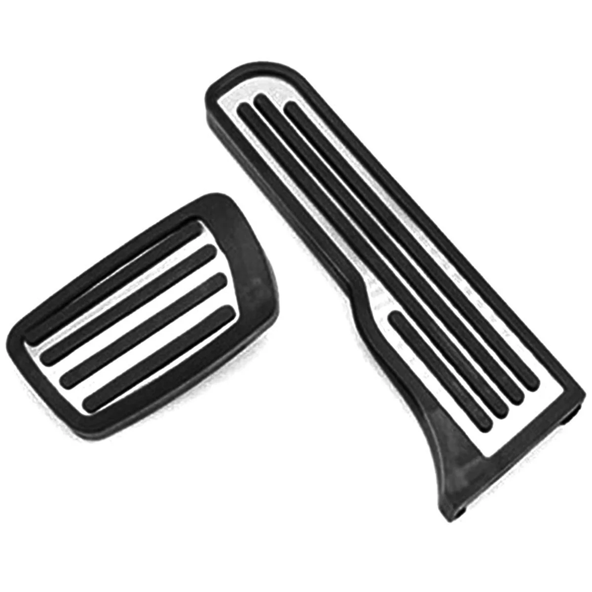 

Car AT Gas Fuel Brake Foot Pedal Pad Cover Trim Case for 2016 - 2018