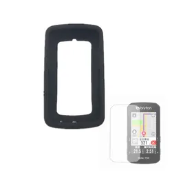 Bryton Rider 750 SE R750 Silicone Soft Edge Shell Bumper Cover Screen Protector Film GPS Protective Case Sleeve Accessories