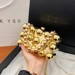 Acrylic Small Square Bags for Women Trend 2024 Fashion Evening Handbag Woman Chain Hard Cute Mini Female Shoulder Crossbody Bag