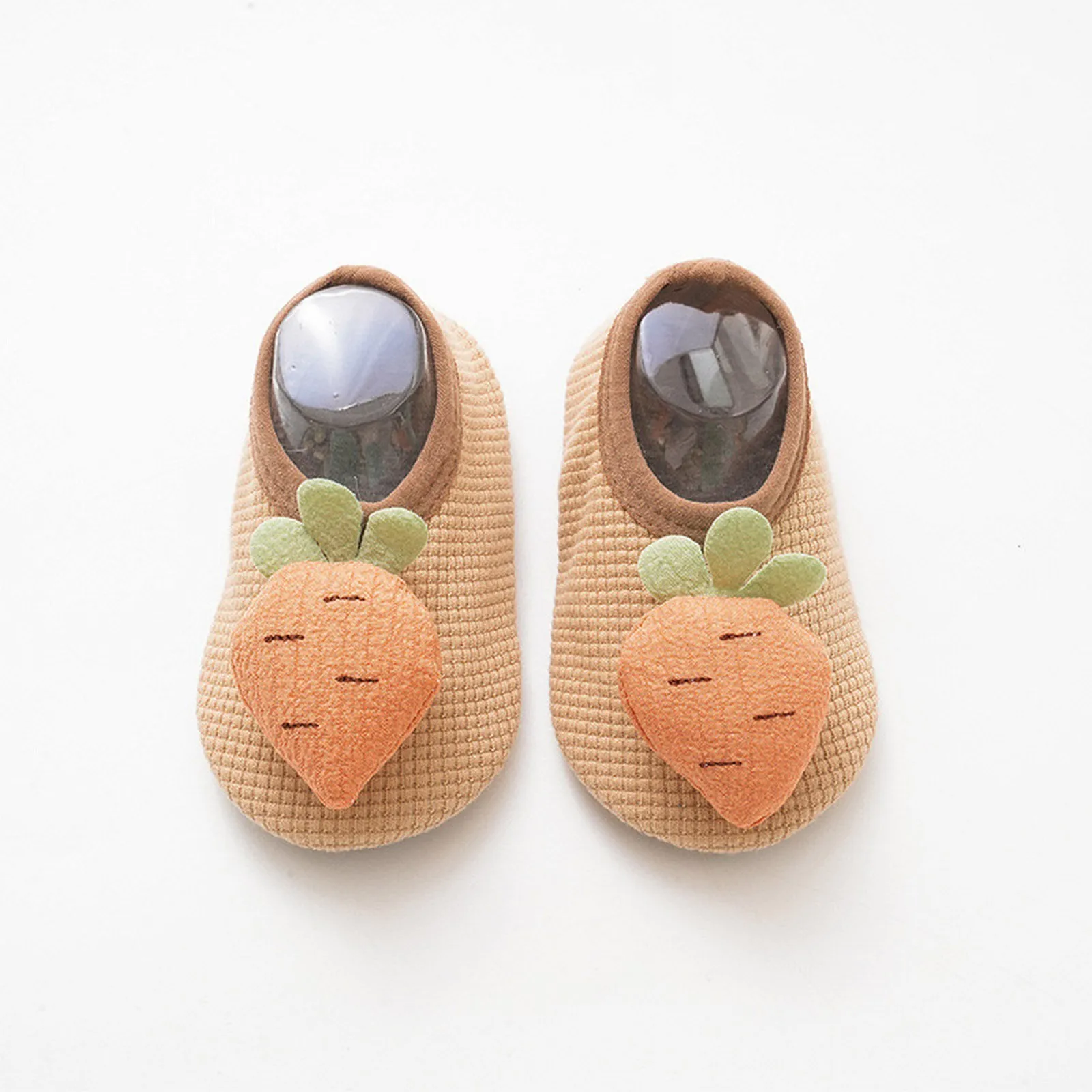 New Newborn Baby First Walker Toddler Shoes Cute Cartoon Various Pattern Floor Shoes Socks Soft Non-slip Indoor Toddler Shoes