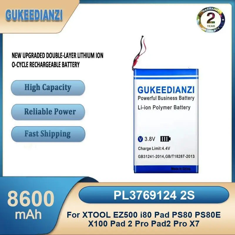 

Battery For XTOOL EZ500 i80 PS80 PS80E X100 Pad 2 Pro X7 Car EZ300 EZ600 X6 P52 PS2 PS70 OBD TP150 TP200