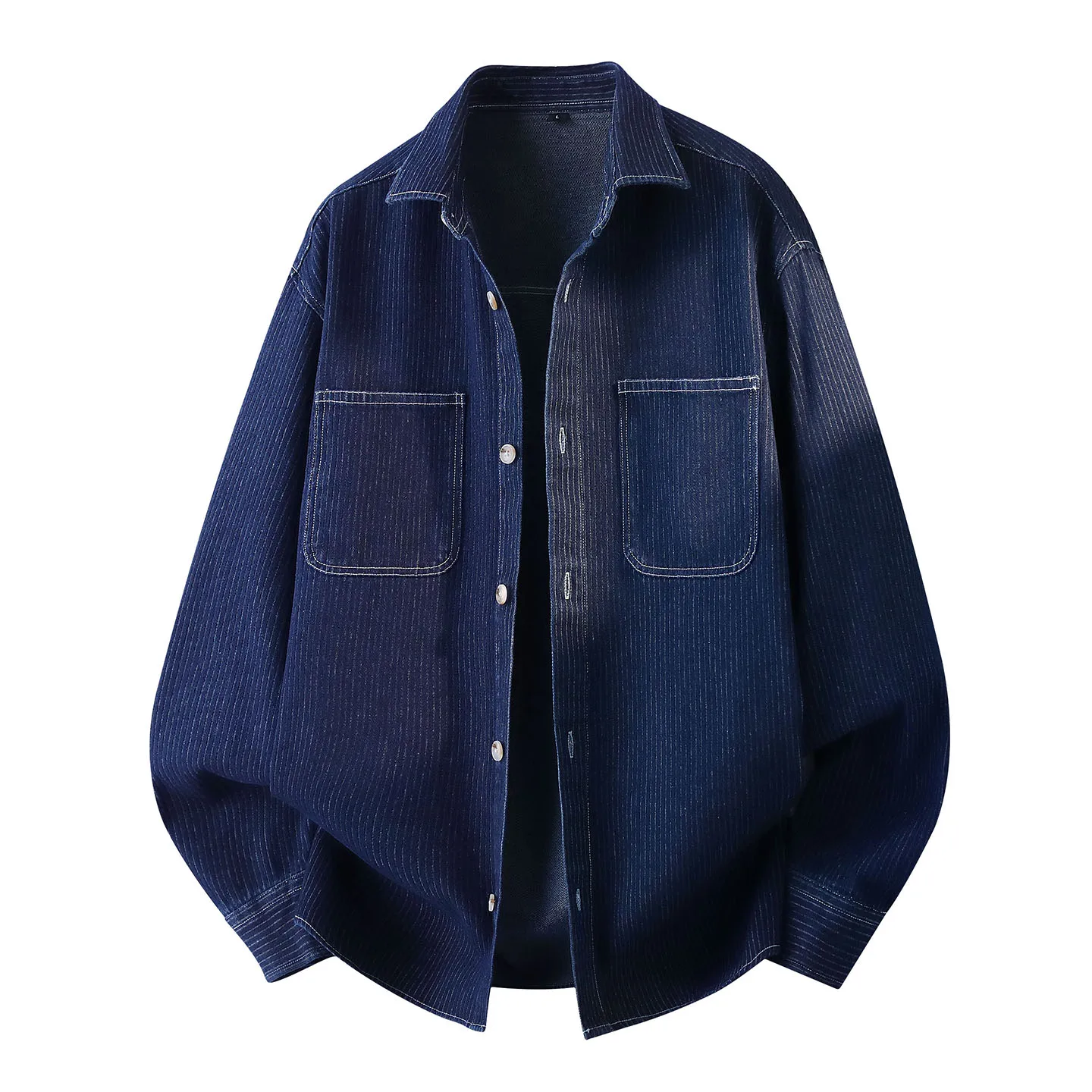 Men's Clothing Men's Casual Blouse Fashion Shirts Spring Autumn Streetwear Korean Streetdress Hombre Male Clothing Shirt Men