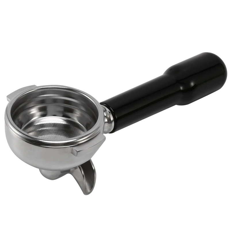 Portafiltro senza fondo per macchina da caffè in acciaio inossidabile da 58MM portafiltro per Rocket/ Expobar doppia bocca/E61/ FAEMA