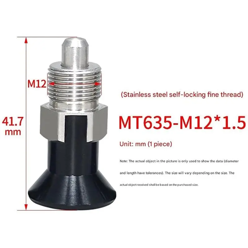 GYTB-Plunger Pin Mini Indexing Plunger الفولاذ المقاوم للصدأ الربيع تحديد المواقع دبوس تركيبات ميكانيكية الاستخدام الميكانيكي الصناعي #6