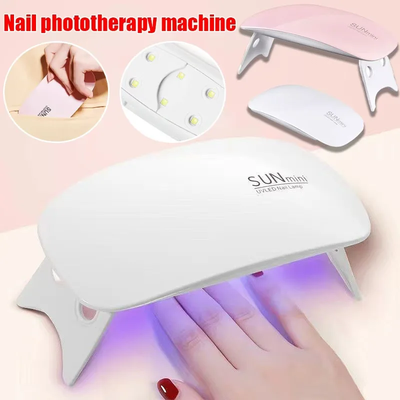 مجموعة أشكال الأظافر 240 قطعة سلم كلب ناعم أو أشكال بيضاوية B مع مصباح UV 6/24LED قابل للطي مجفف مانيكير ضوء USB محمول ﻿