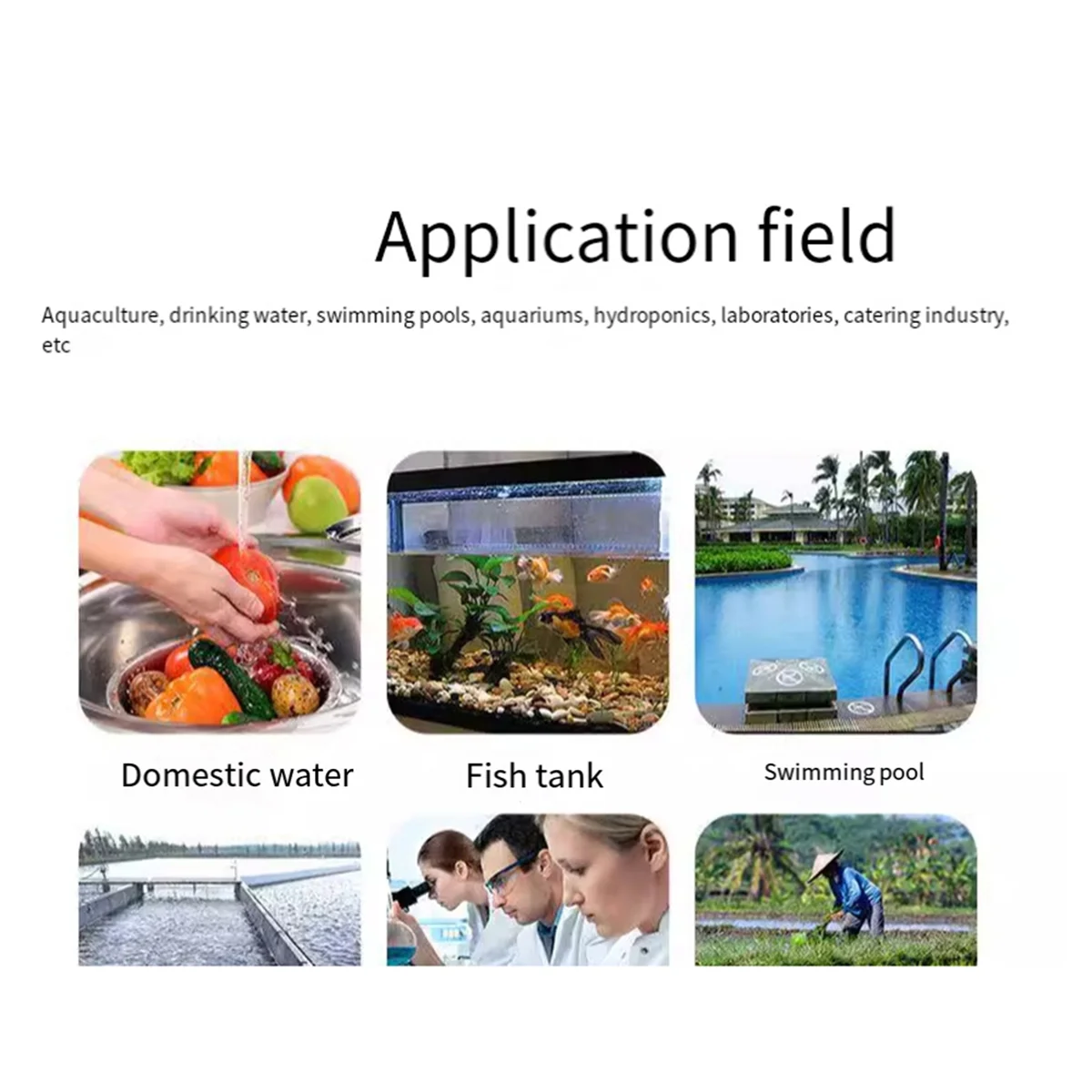 SEMOIC 7 in 1 Water Quality Tester PH/TDS/EC/ORP/Salinity/S. G/TEMP High Accuracy Water Quality Test Pen IP67 Digital PH Meter