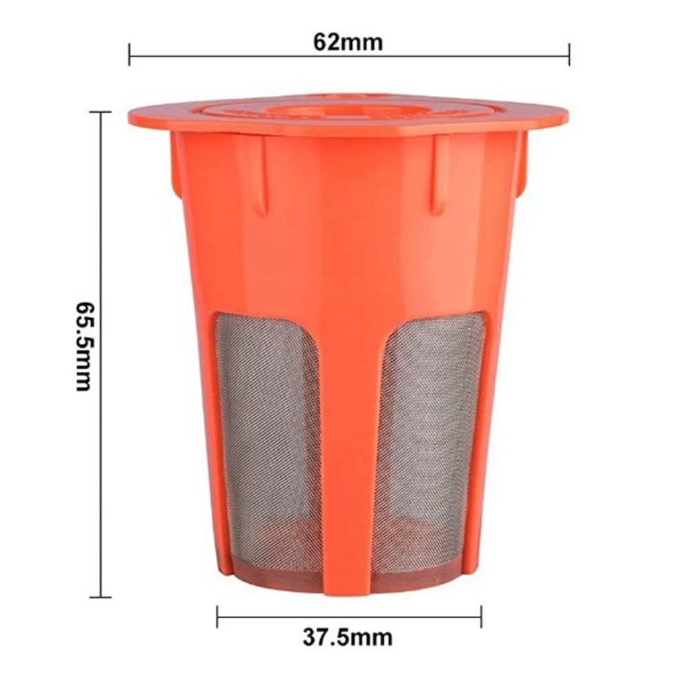 Cápsula de café reutilizable con filtro, paquete de 3 cápsulas de café rellenables, 2,0, para modelos K500, K400, K300 y K200, 2,0