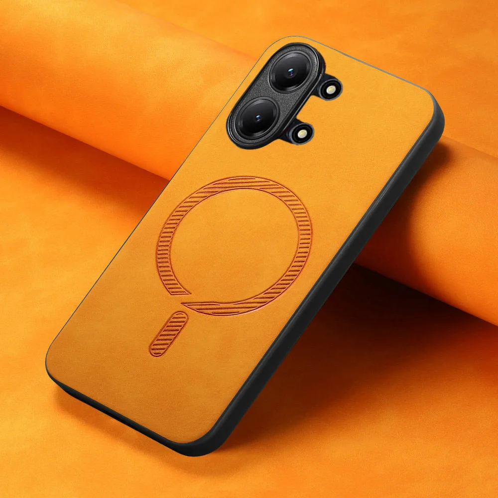 Luxury Case for Xiaomi Poco X8 Pro Max F7 X7 X6 Pro M7 M8 5G Magnetic Leather Back Cover Mi 17 15 15T 14T 13T Poco F6 X 6 Funda