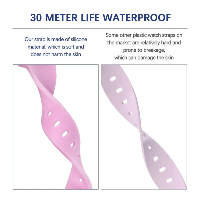 CE153 ساعة أطفال رياضية عصرية جديدة للطلاب رائعة متعددة الوظائف مقاومة للماء وإضاءة ليلية ومنبه إلكتروني #4