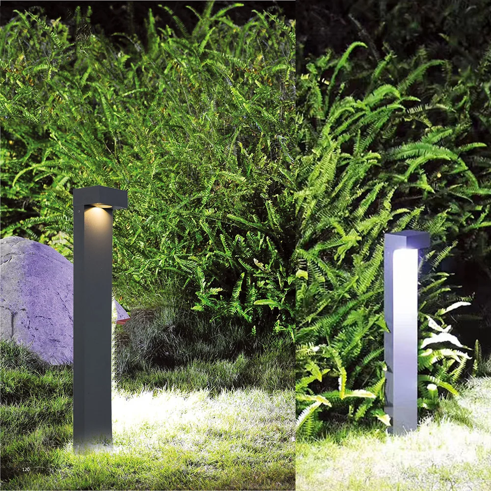 Brilliant Led Lawn Light Decoration Ac110v Ac220v Garden Lamp New Design Bollard Waterproof Landscape Lighting