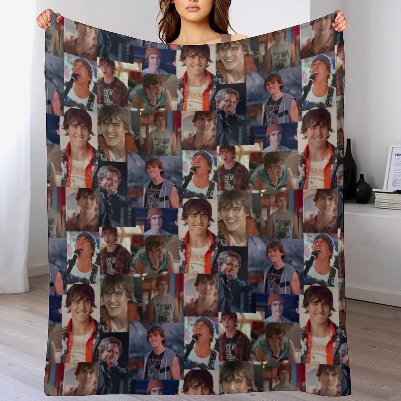 

Luke jatp collage Throw Blanket christmas gifts Flannel Blankets