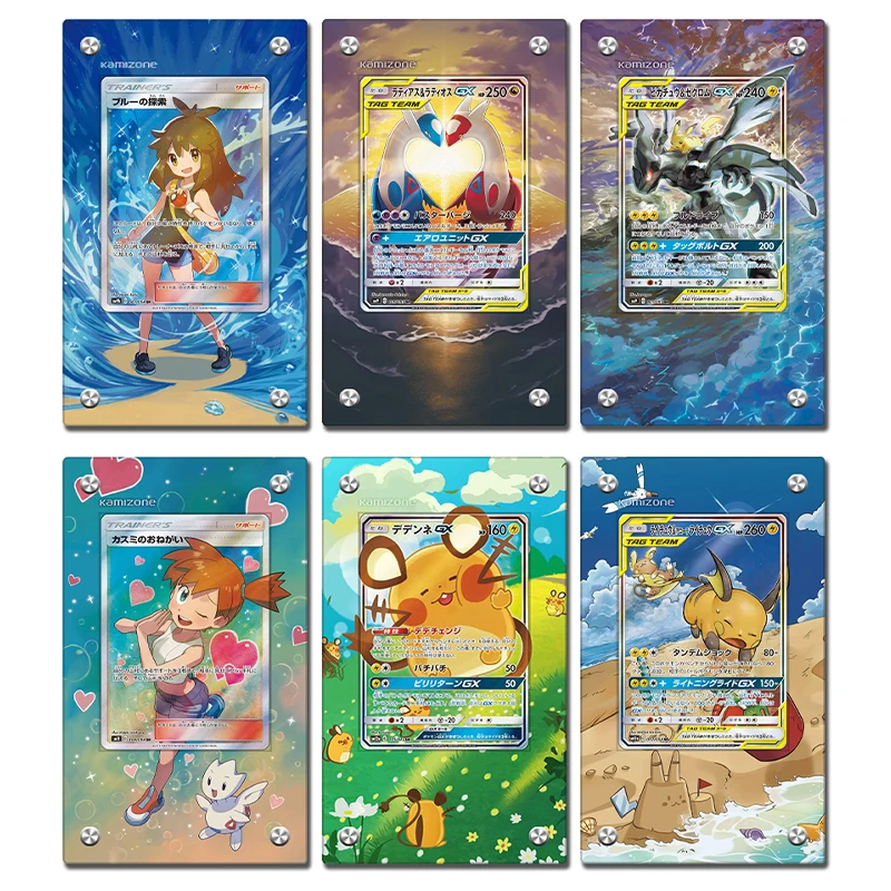 Pokemon Ptcg versione giapponese Trainer Collector Card Display Hd Stand espositore in acrilico in piedi non Include carte