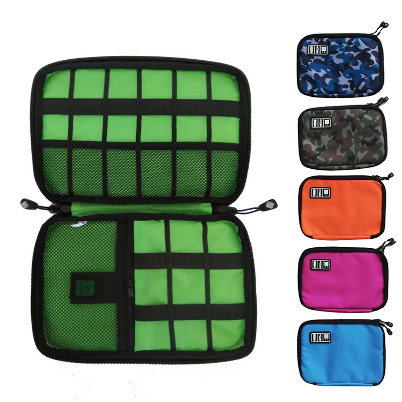 

Cable Storage Bag Waterproof Digital Electronic Organizer Portable USB Data Line Charger Plug Storage Bag Travel Cable Organizer