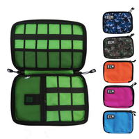 Cable Storage Bag Waterproof Digital Electronic Organizer Portable USB Data Line Charger Plug Storage Bag Travel Cable Organizer