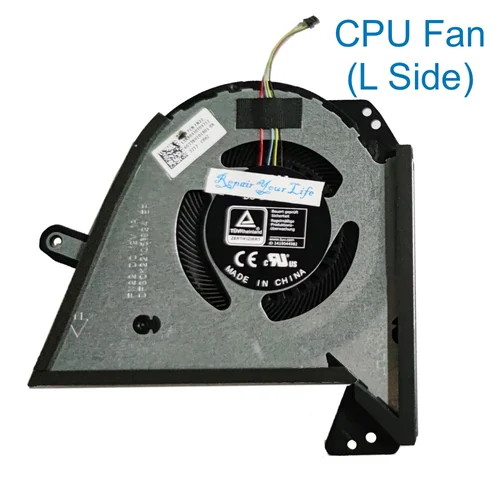 Imagen 2 del producto Ventiladores de refrigeración CPU GPU para Asus ROG Zephyrus M16 GU603HE GU603HM GU603HR ventilador de radiador enfriador de ordenador portátil 13NR04J0T04211 13NR04J0T03211